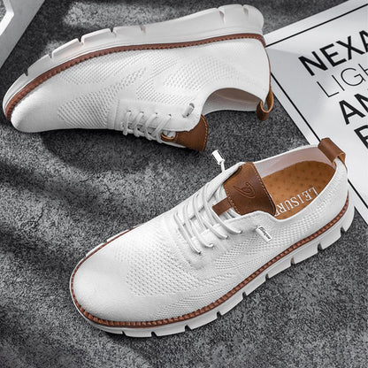 Ashburn - Urban Everyday Comfort Trainers – White (Limited Edition)