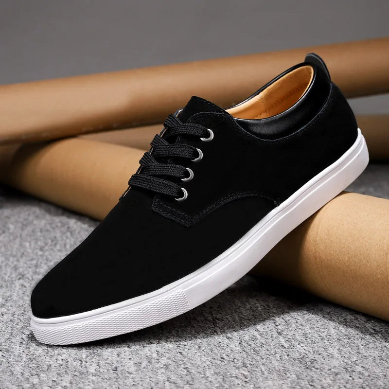 Ashburn - Belmont Casual Comfortable Elegant Trainer for Men – Black