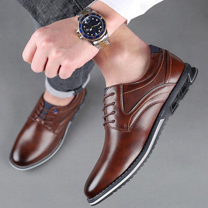 Ashburn - York Ultra Comfortable Leather Dress Shoe for Men – Brown
