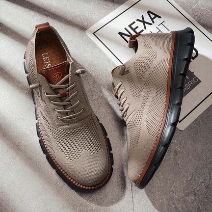 Ashburn - New Urban Oxford Blackout Trainers Limited Edition - Brown