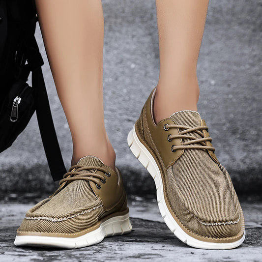 Ashburn - EdgeWalk Elegant & Comfortable Loafers – Beige