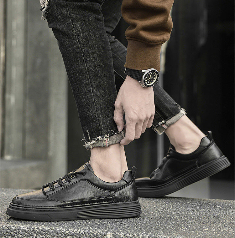 Ashburn - Milano Casual Trainers for Everyday Comfort & Style – Black