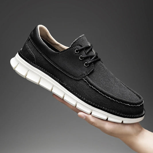 Ashburn - EdgeWalk Elegant & Comfortable Loafers – Black