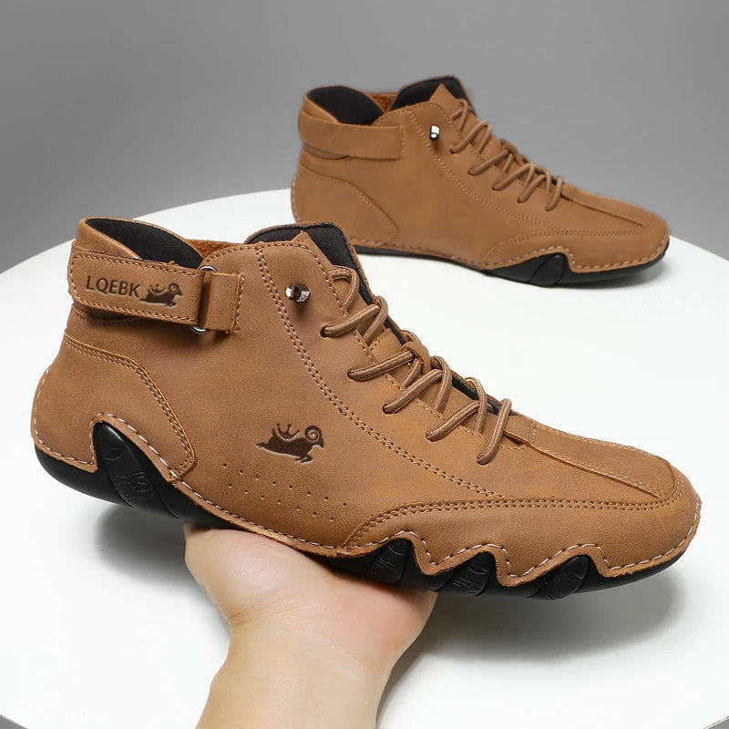 Ashburn - Waterproof Winter Orthopaedic Trainers – Brown