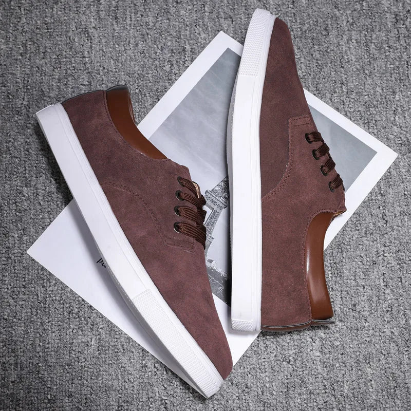 Ashburn - Belmont Casual Comfortable Elegant Trainer for Men – Brown