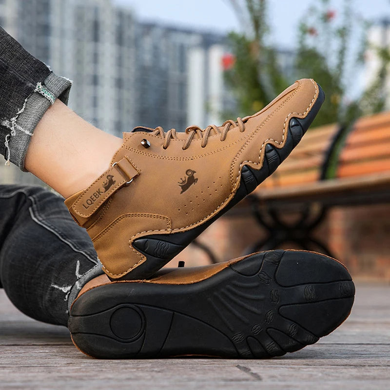 Ashburn - Waterproof Winter Orthopaedic Trainers – Brown