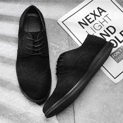 Ashburn - Derby Premium Leather Comfort Shoes for Men – Deep Black