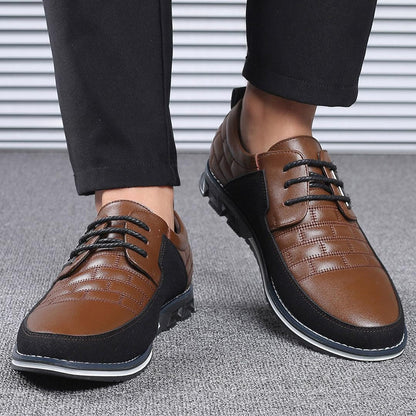 Ashburn - Oxford Premium Leather Ultra Comfortable Dress Shoe – Brown