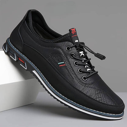 Ashburn - Windsor Smart Casual Comfortable Trainer for Men – Black
