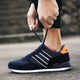 Ashburn - Evotrack Classico Retro Premium Trainer for Men – Blue