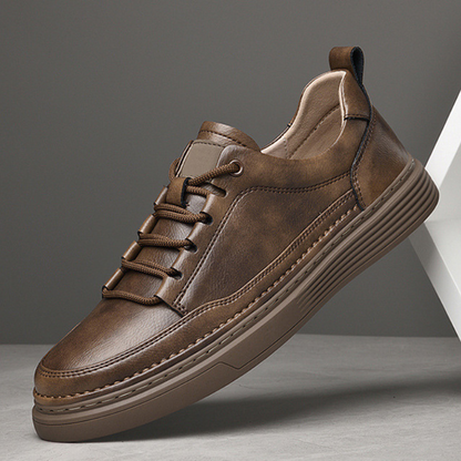 Ashburn - Milano Casual Trainers for Everyday Comfort & Style – Brown