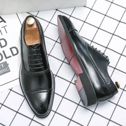 Ashburn - Oxford Royal Dress Shoes with Supreme Comfort – Black