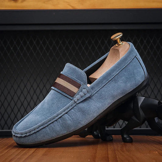 Ashburn - Rafael Men's Loafers with Elegant Comfort – Blue