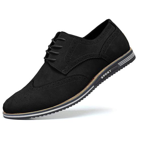 Ashburn - Derby Premium Leather Comfort Shoes for Men – Obsidian Black