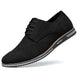 Ashburn - Derby Premium Leather Comfort Shoes for Men – Obsidian Black
