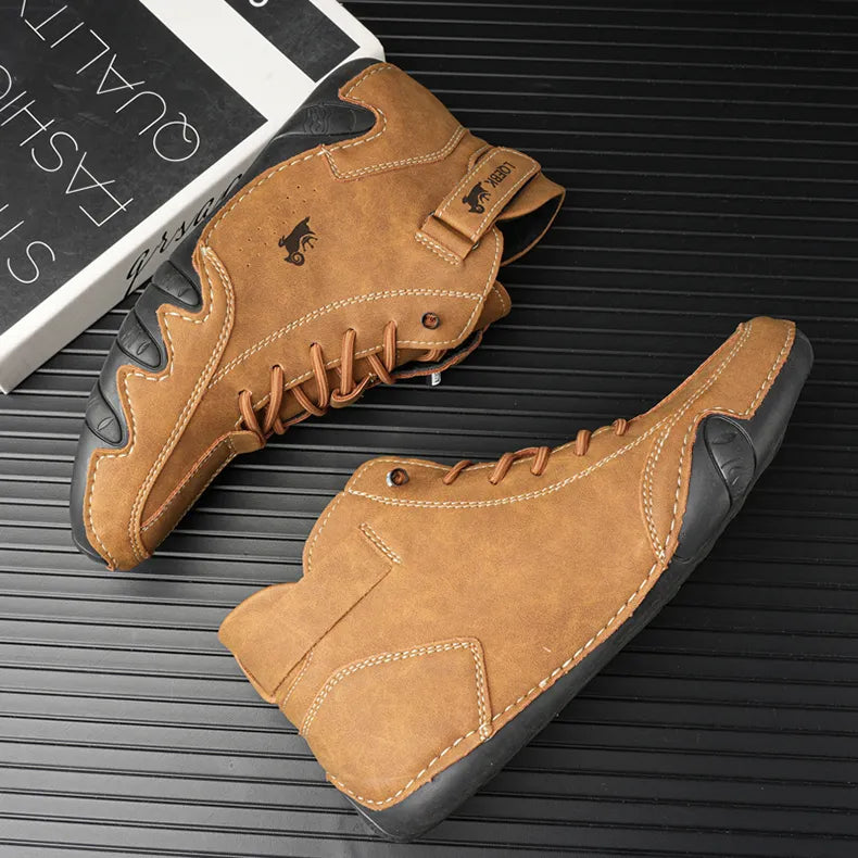 Ashburn - Waterproof Winter Orthopaedic Trainers – Brown