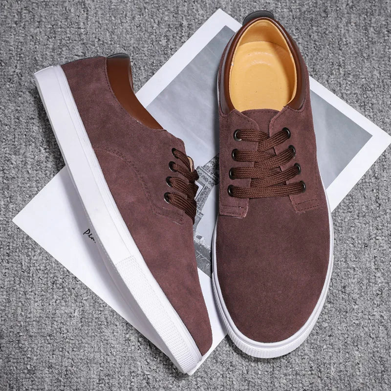 Ashburn - Belmont Casual Comfortable Elegant Trainer for Men – Brown