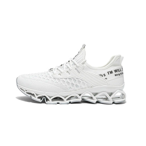 Ashburn - Aeroflex Refined Style Trainers with Comfort – White