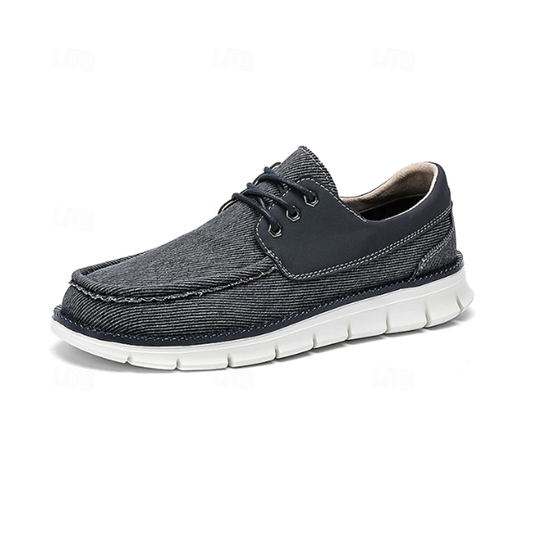 Ashburn - EdgeWalk Elegant & Comfortable Loafers – Blue