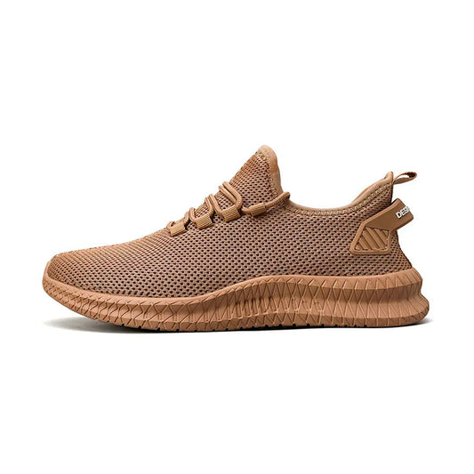 Ashburn - Flexmotion Ultra Comfortable Trainers – Brown