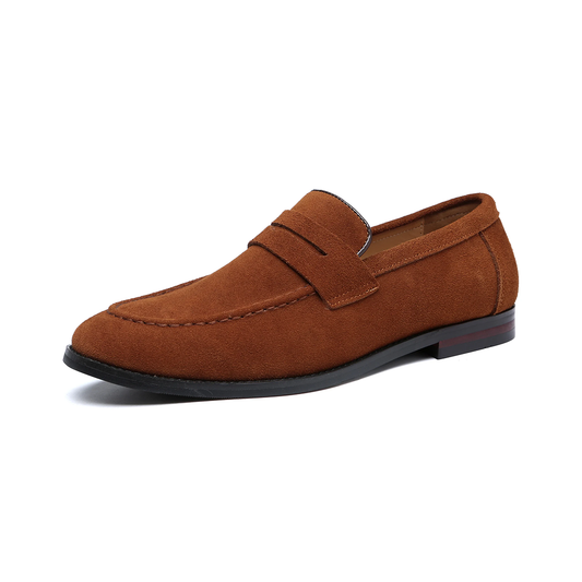 Ashburn - Marlow Suede Dress Shoe Ultra-Elegant & Comfortable – Brown