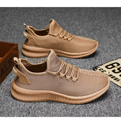 Ashburn - Flexmotion Ultra Comfortable Trainers – Brown