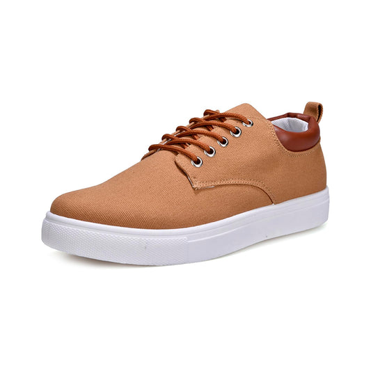 Ashburn - Street Canvas Elegant Everyday Trainer – Brown