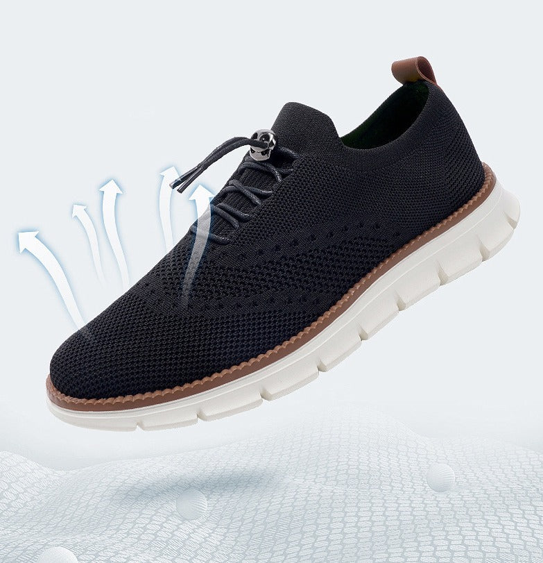 Ashburn - TerraFlex Urban Ultra-Comfort Everyday Trainers – Black