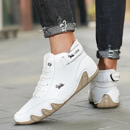 Ashburn - Waterproof Winter Orthopaedic Trainers – White