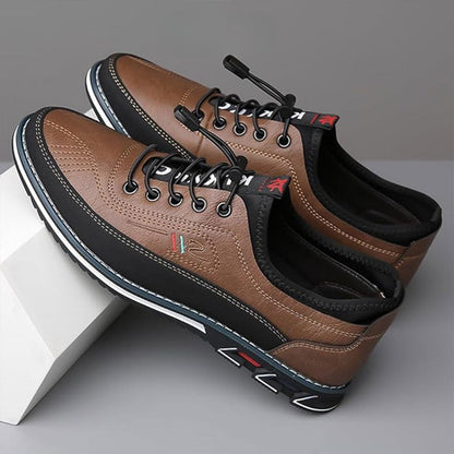 Ashburn - Windsor Smart Casual Comfortable Trainer for Men – Brown