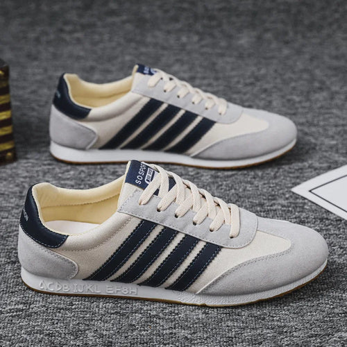 Ashburn - Retro Sport Comfortable Stylish Trainer for Men – Blue