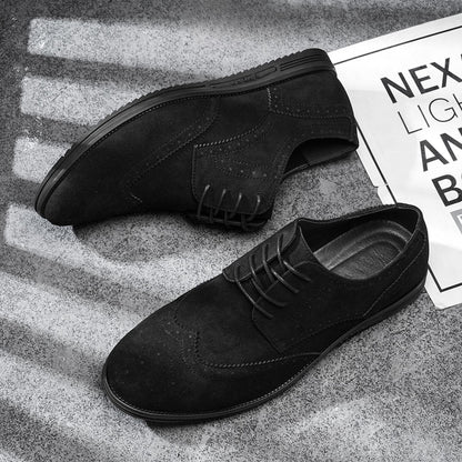 Ashburn - Derby Premium Leather Comfort Shoes for Men – Deep Black