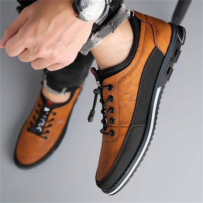Ashburn - Windsor Smart Casual Comfortable Trainer for Men – Caramel