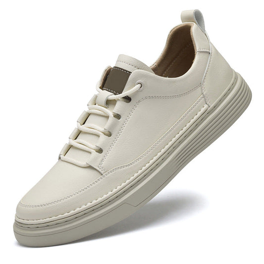 Ashburn - Milano Casual Trainers for Everyday Comfort & Style – Cream