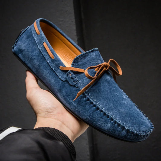 Ashburn - Vermont Men's Smart Loafers for Everyday Comfort – Blue