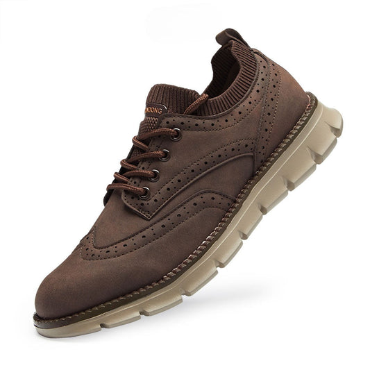 Ashburn - Atlas Ultra-Comfort Stylish Trainers for Men – Brown