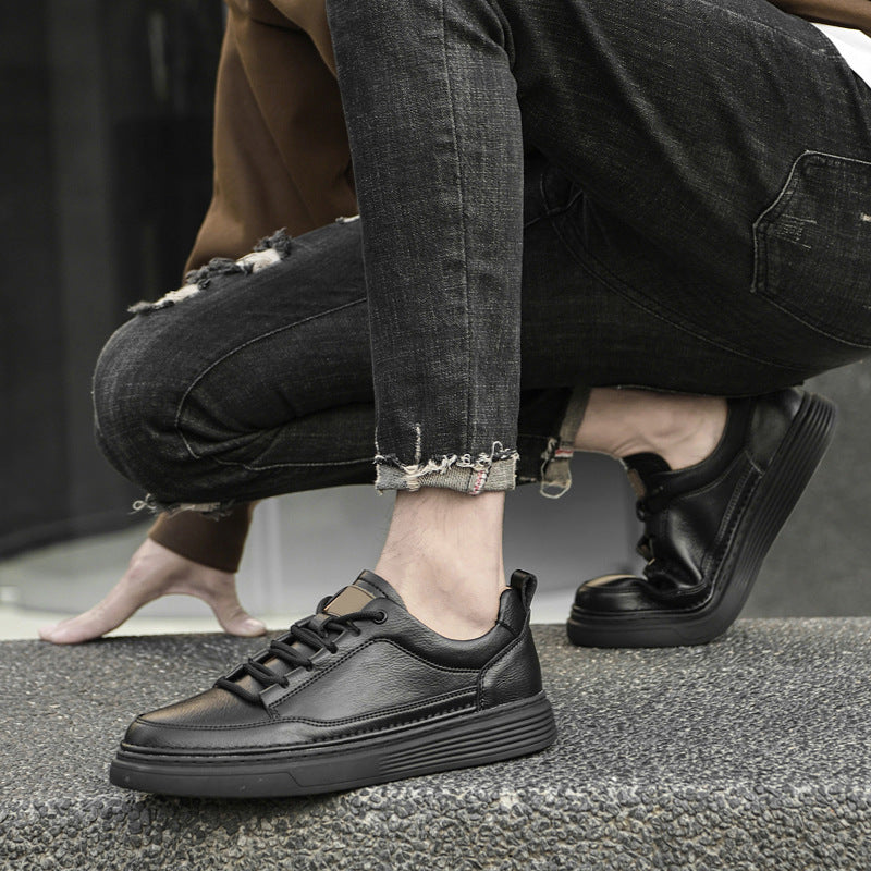 Ashburn - Milano Casual Trainers for Everyday Comfort & Style – Black