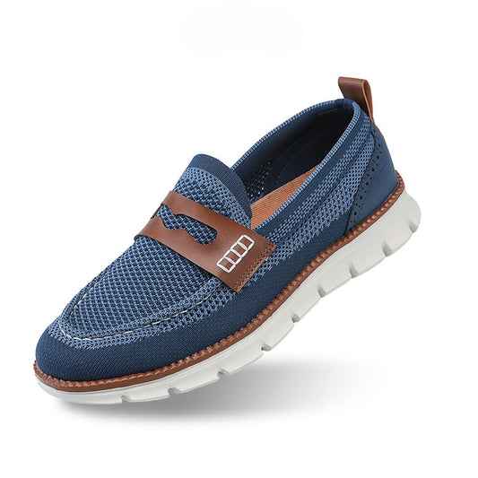 Ashburn - Mayfair Elegant & Comfortable Loafers for Men – Blue