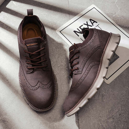 Ashburn - Atlas Ultra-Comfort Stylish Trainers for Men – Brown