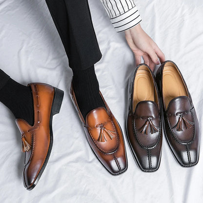 Ashburn - Windsor Men's Formal Shoes in Premium Leather – Dark Brown