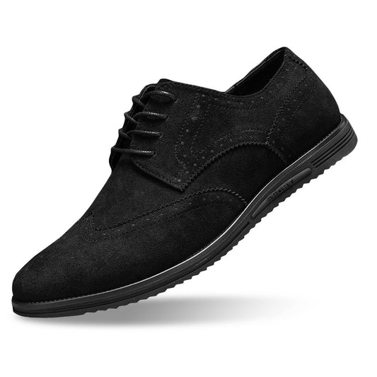 Ashburn - Derby Premium Leather Comfort Shoes for Men – Deep Black